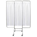 3 Panel Room Divider on Casters K9101