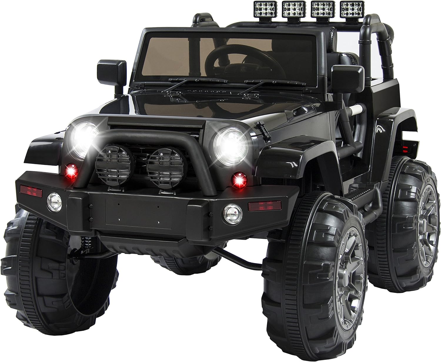 Red 12V Ride On Truck Toy Car with Remote Control K44370