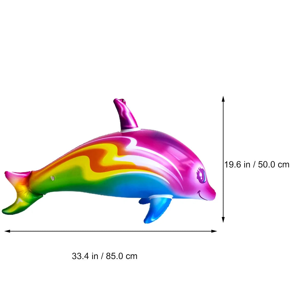 2pcs Big Inflatable Dolphin Toys H817