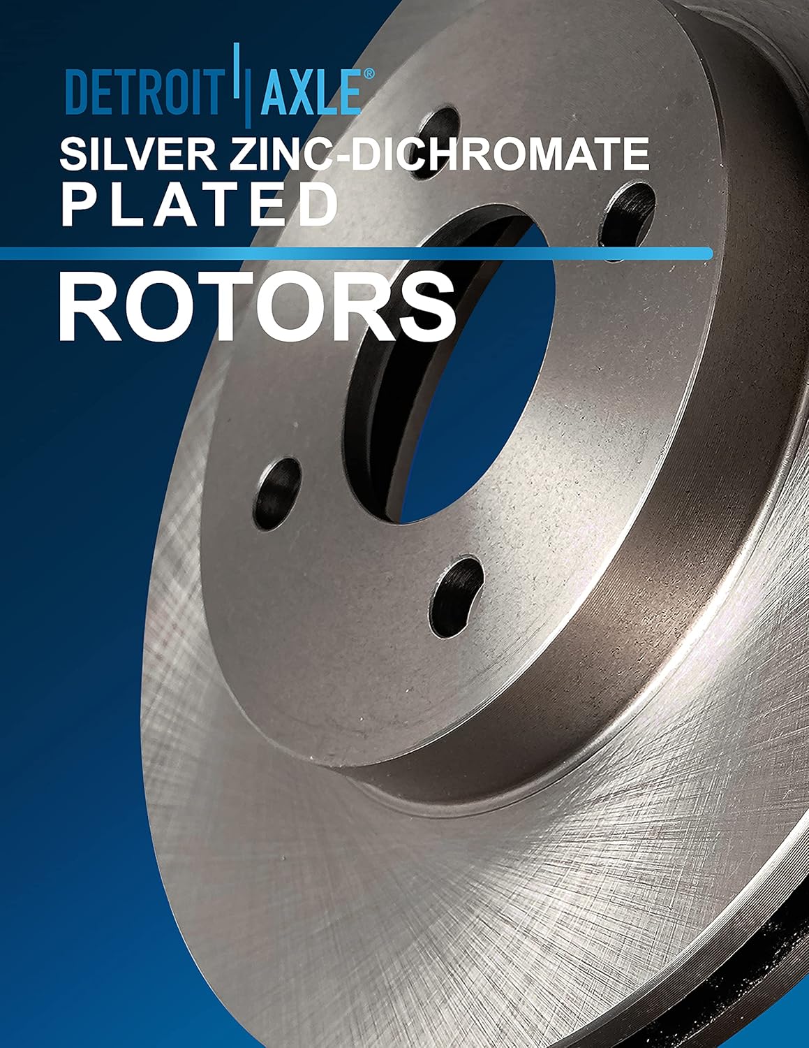 Front Disc Rotors + Brake Pads 4pc Set F60467