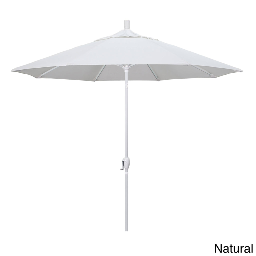 Natural 9-Foot Aluminum Market Umbrella R2987