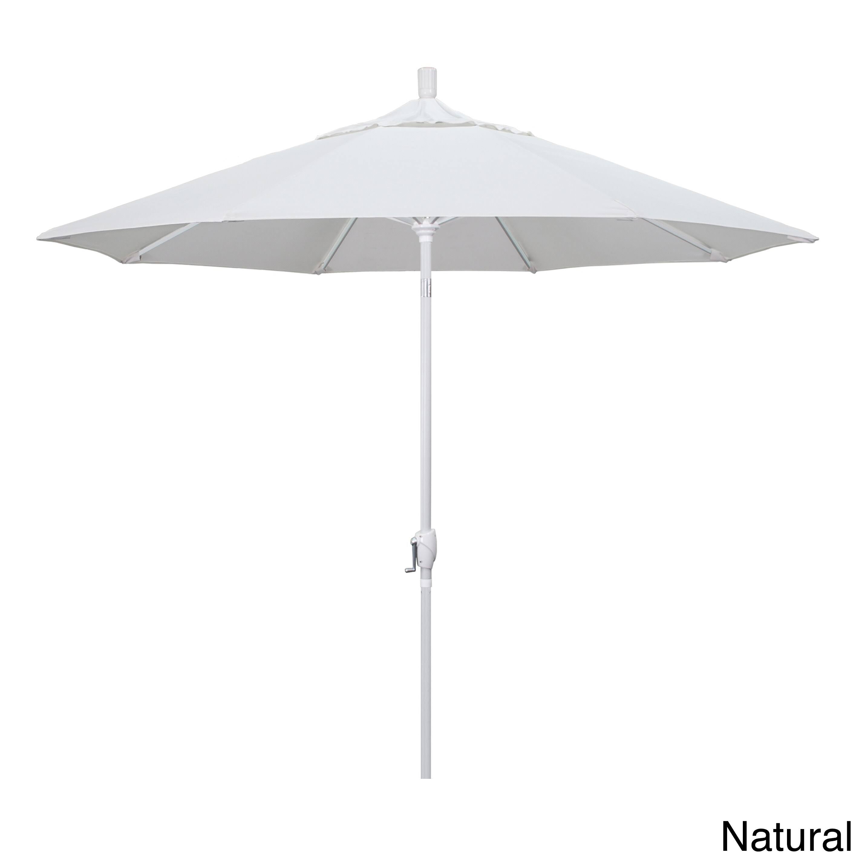 Natural 9-Foot Aluminum Market Umbrella R2987