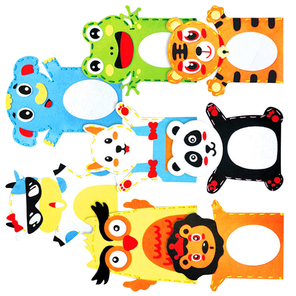 8PCS DIY Doll Making Kit Fabric Weaving Educational Toys F6013