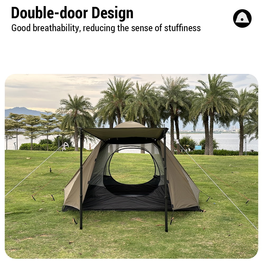 Double Layers Waterproof Windproof Tent for Two People G30732