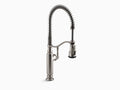 Vibrant Stainless Kitchen Sink Faucet D20727
