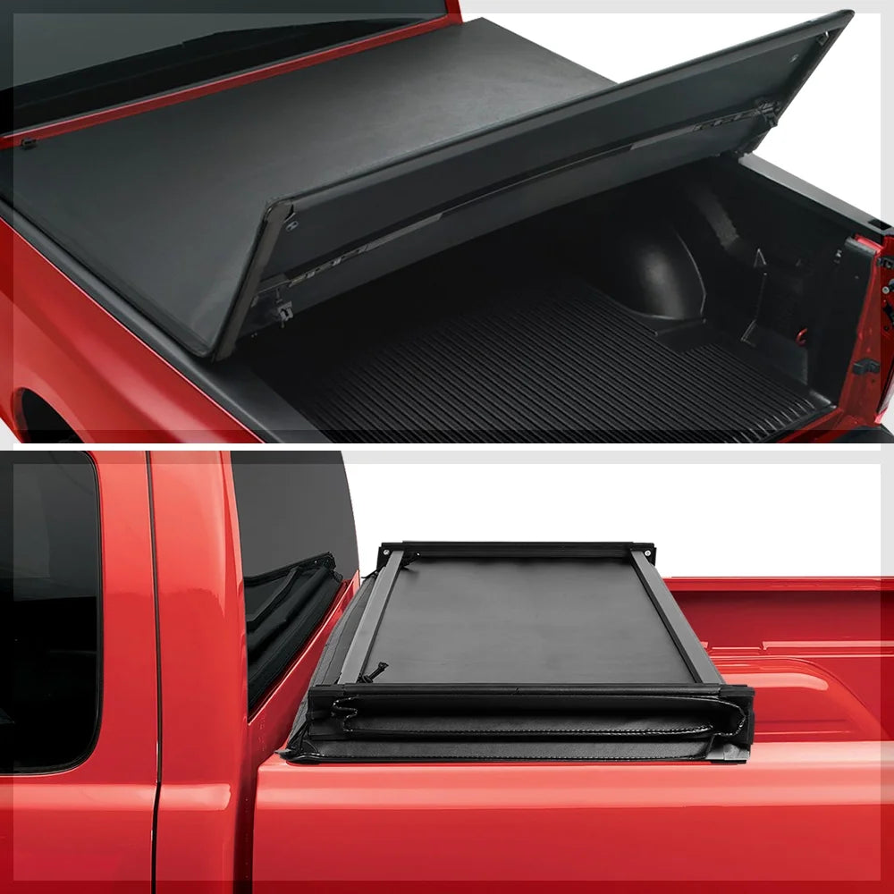 Tri-Fold Soft Tonneau Cover for Toyota Tacoma I459