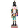 Wooden Nutcracker Soldier Puppet Doll Xmas Decor C210640