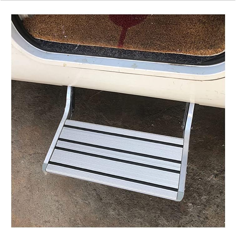 Manual Folding Step Ladder Aluminum Alloy Telescopic O15293