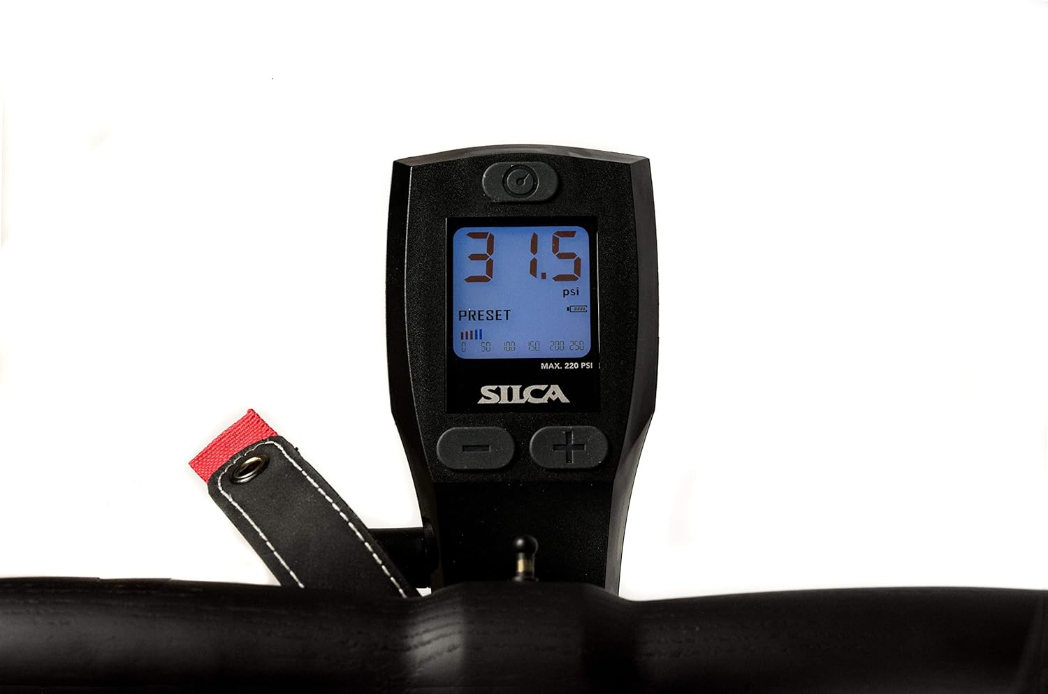 Digital Floor Pump with Back lit Digital Gauge and Extra Long Hose X835