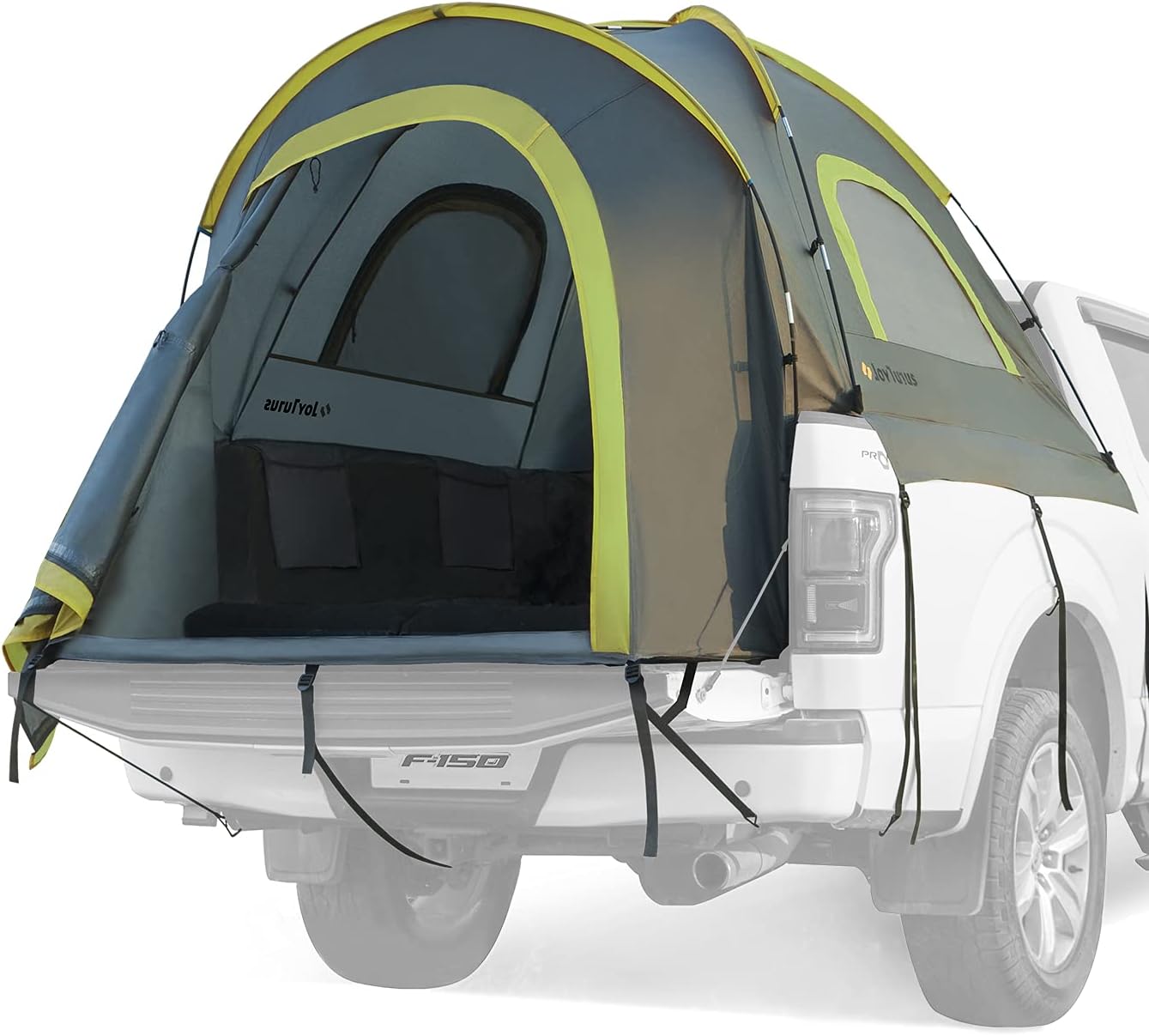Orange Waterproof Double Layer Pickup Truck Tent F87056