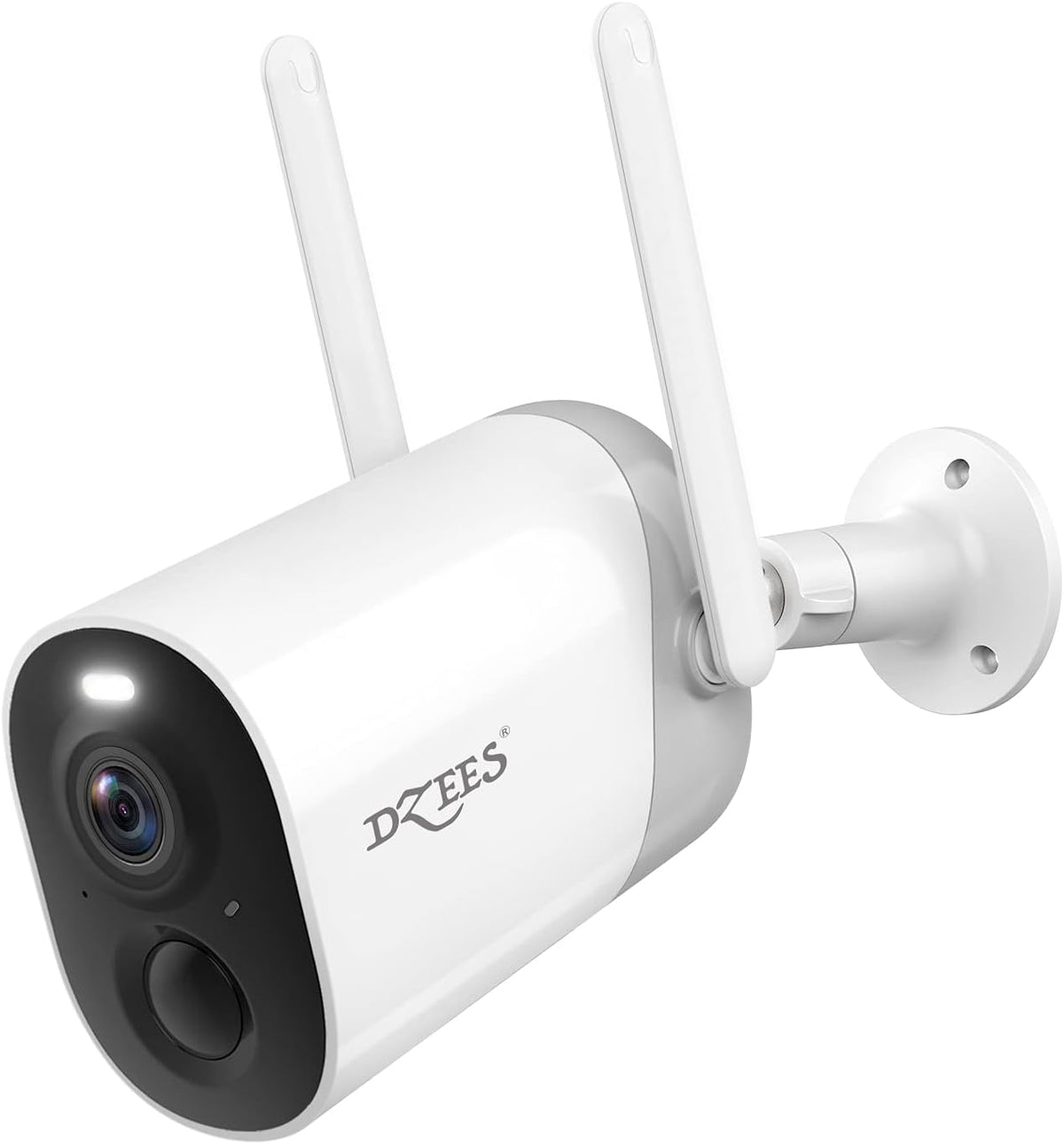 Wireless Outdoor Security Camera with Spotlight, Rechargeable Battery, AI Motion Detection, 2-Way Talk, Color Night Vision, IP66 WiFi Camera Q6218