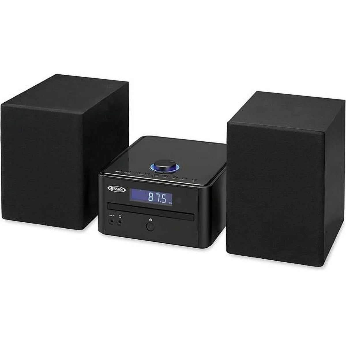 3-Piece Stereo CD Music System with Bluetooth, AM/FM Receiver, 2 Speakers, and Remote N465