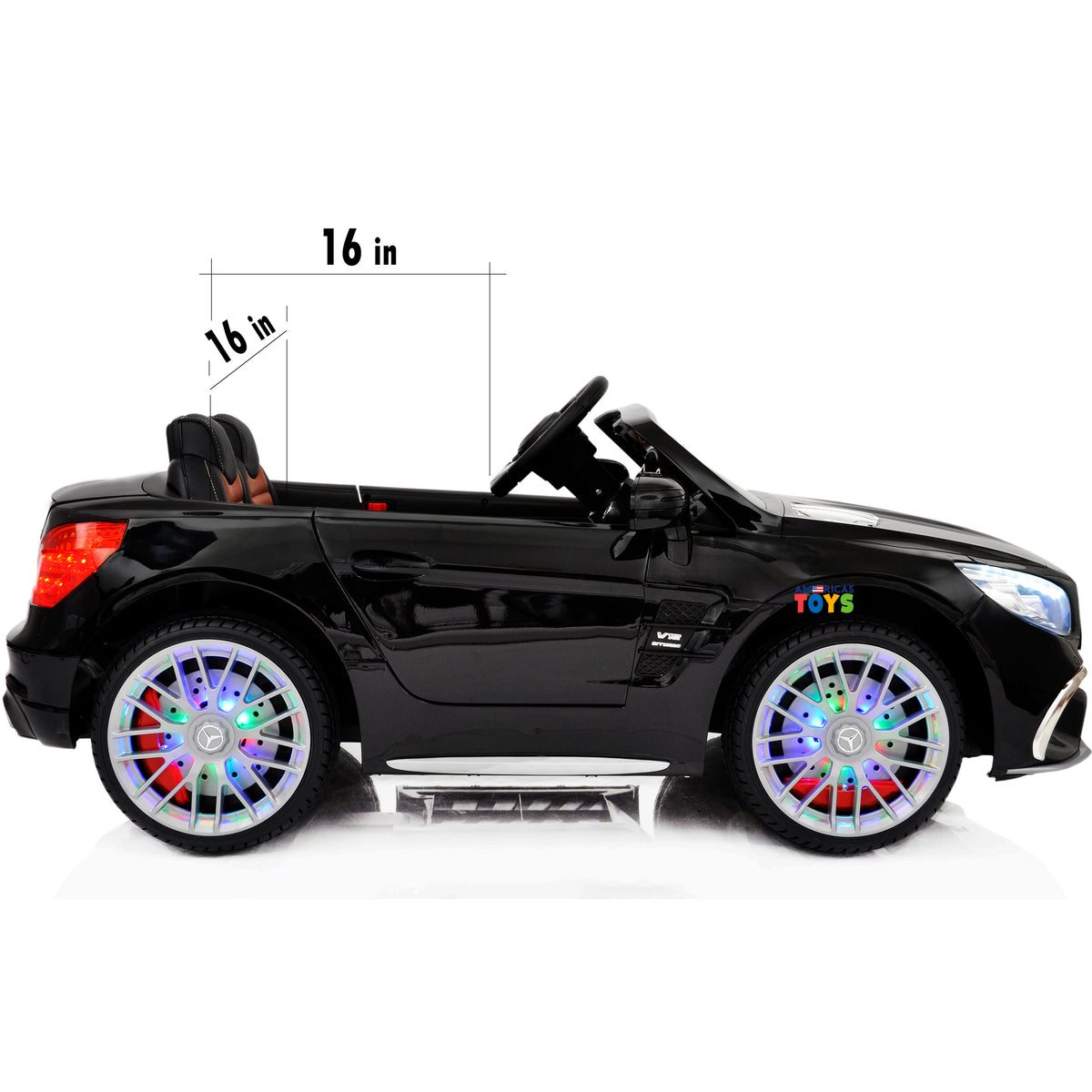 12V Powered Ride on Car with Remote Control V391