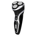 Rechargeable Wet & Dry Rotary Electric Razor for Men (Black) Pack of 2 K8094