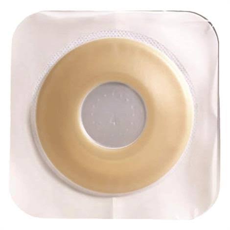 White Durahesive Skin Barrier with Tape Collar, 10/Pack D7093