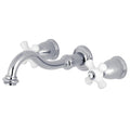 Polished Chrome Wall Mount Tub Faucet H637