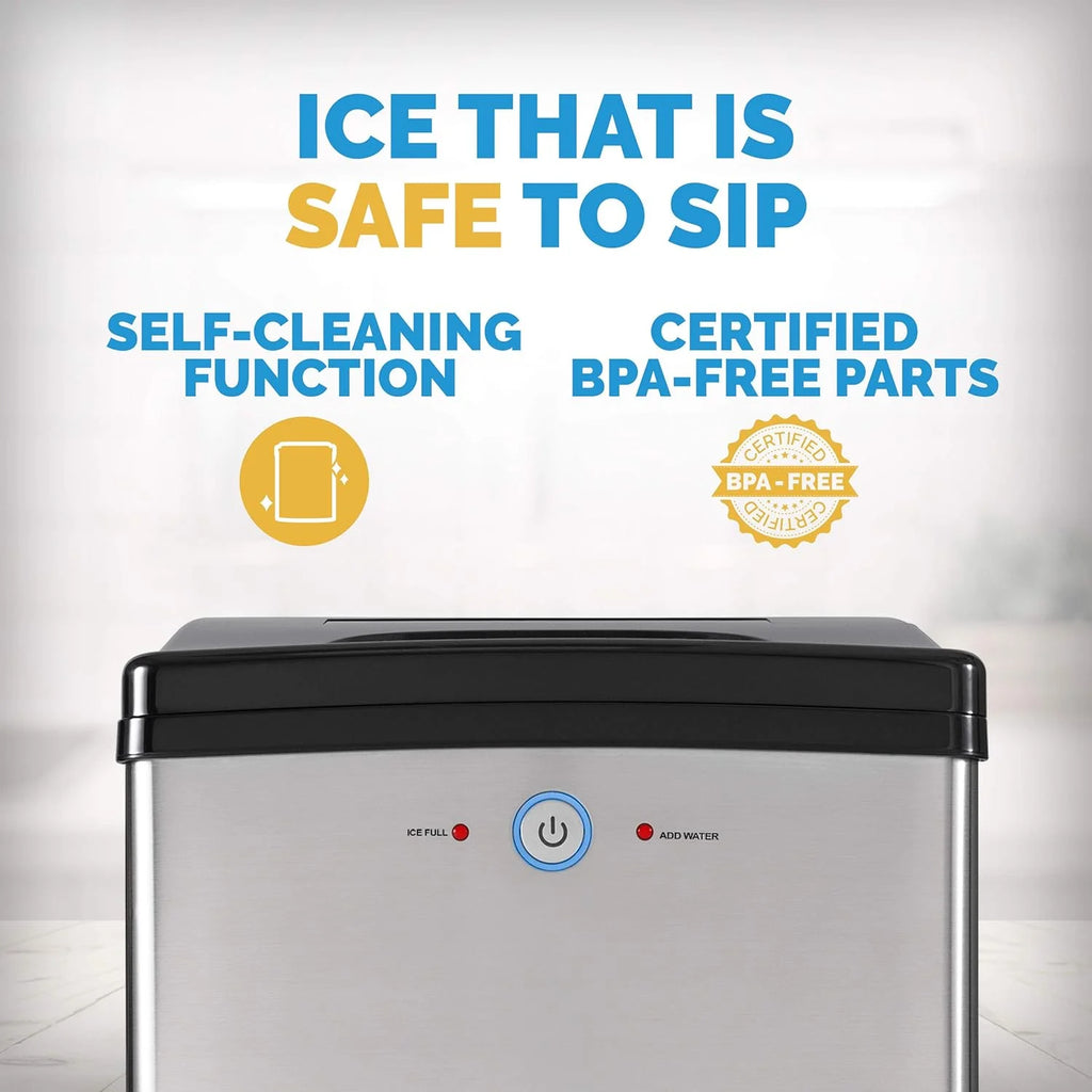 Black Silver Nugget Ice Maker L99948