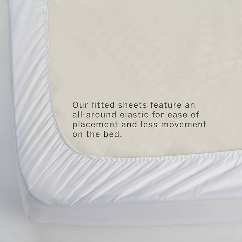 Midnight Blue Supima Cotton Sateen King Fitted Sheet N283