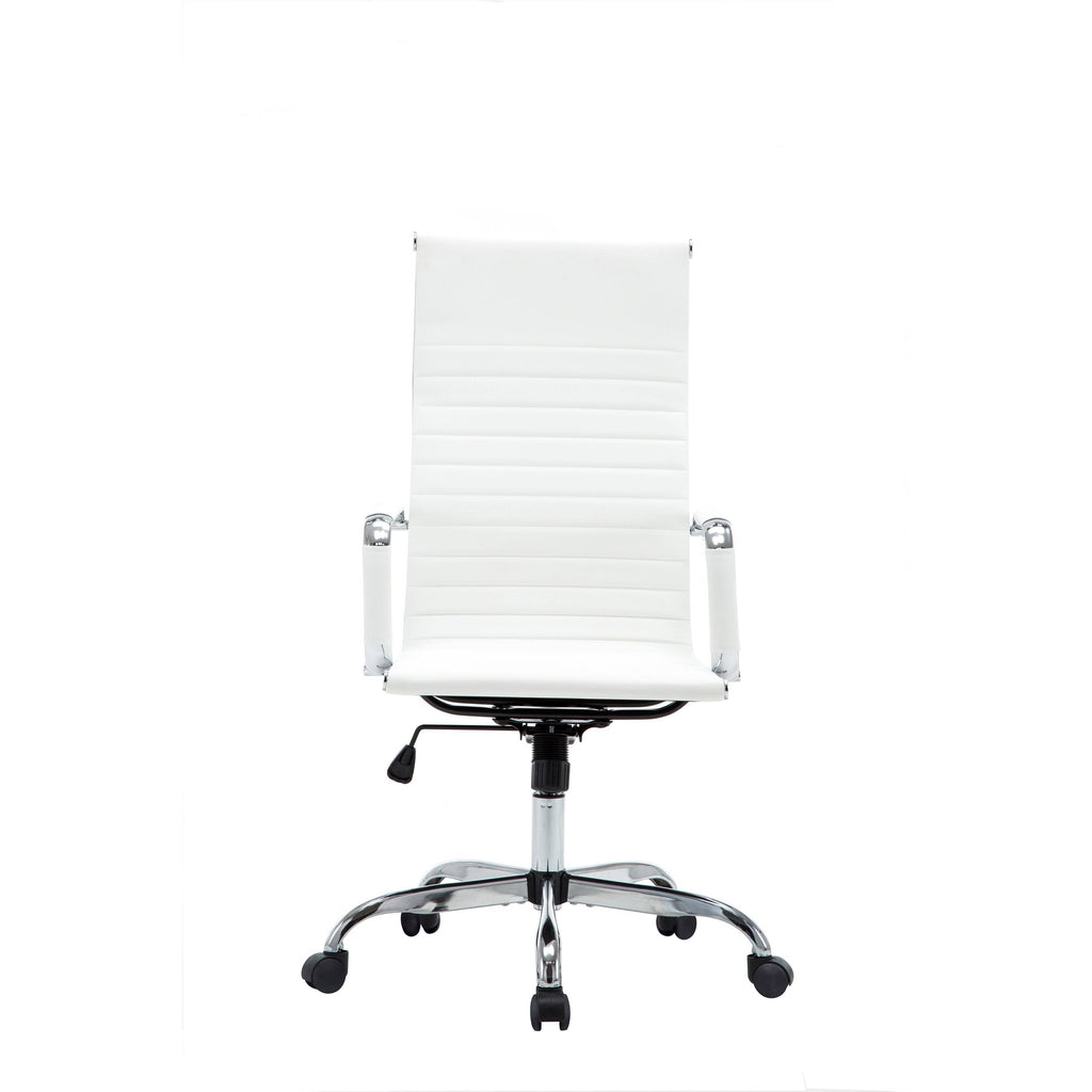 White Office Chair H7768