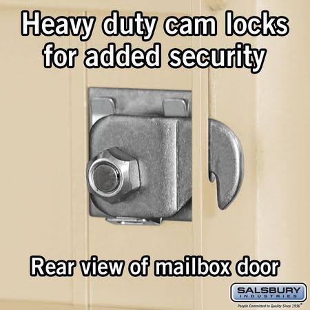 4C Horizontal Mailbox, Sandstone L6353