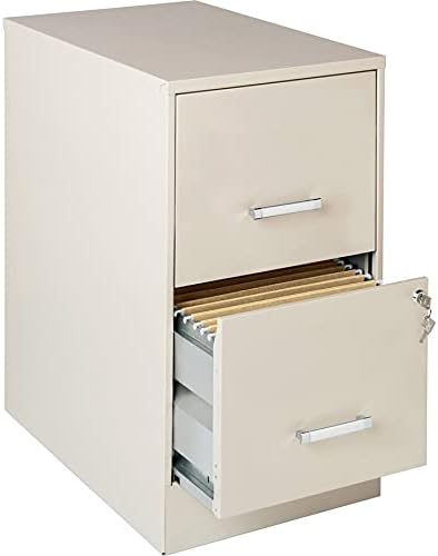 22 2-Drawer File Cabinet, Metallic Charcoal Z660