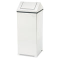 24 gal Stainless Steel Swing Top Receptacle A946