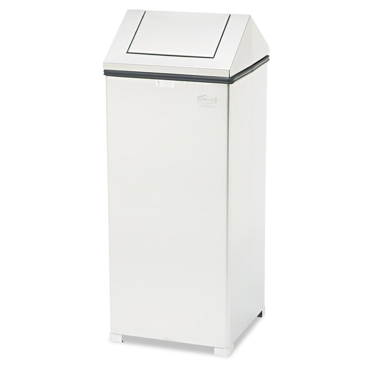 24 gal Stainless Steel Swing Top Receptacle A946