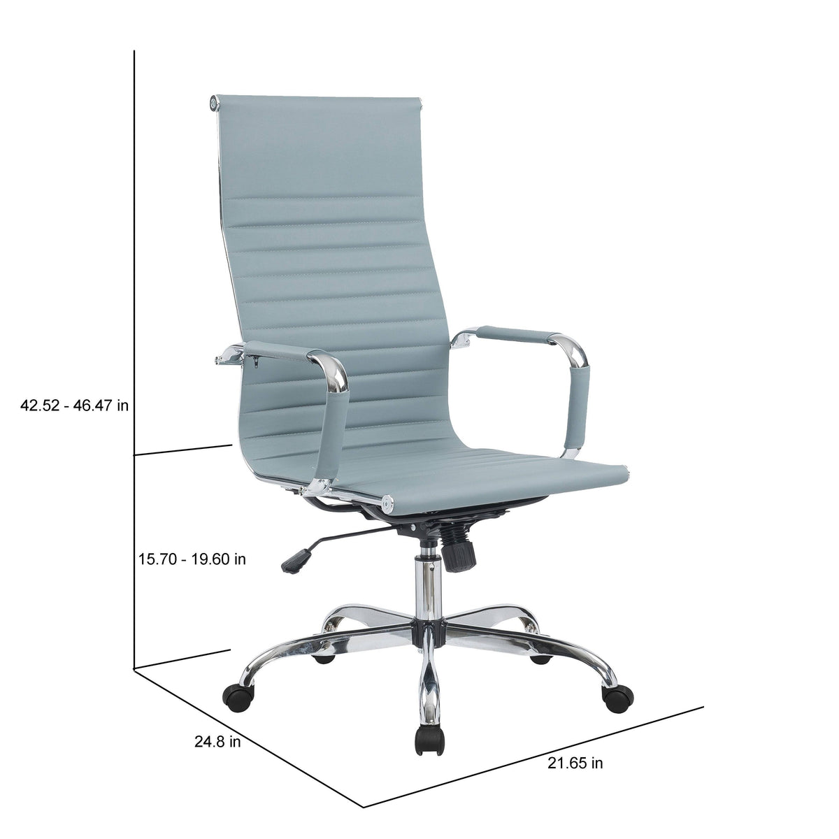 White Office Chair H7768