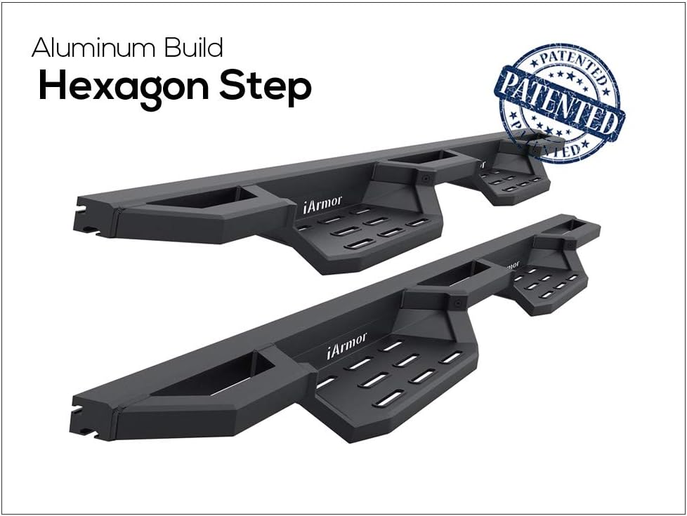 Drop Steps Running Boards Rocker Slider for Toyota Tundra Double Cab H860