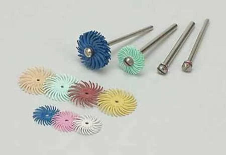 Radial Bristle Disc, 3/4 in x 1/16 in 400 R68899