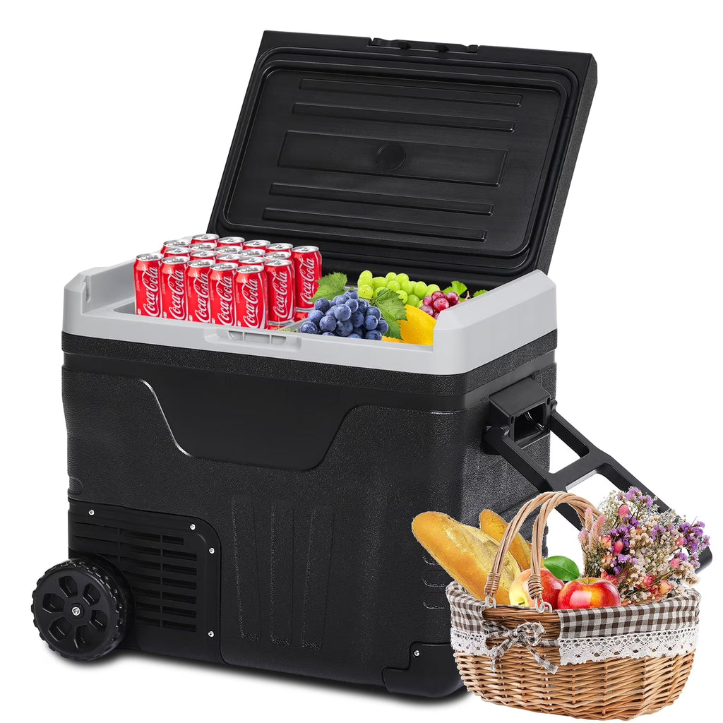 12 Volt 53 Quarts Portable Car Refrigerator Freezer P43495