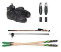 Metal Edge Cross-Country Ski Pkg 157cm Z2031