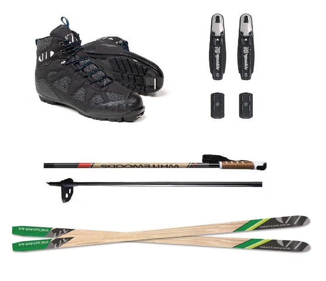 Metal Edge Cross-Country Ski Pkg 157cm Z2031