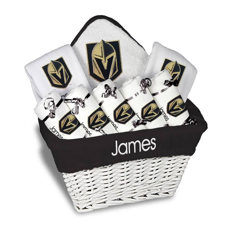 Newborn Infant White Gift Basket Z751481