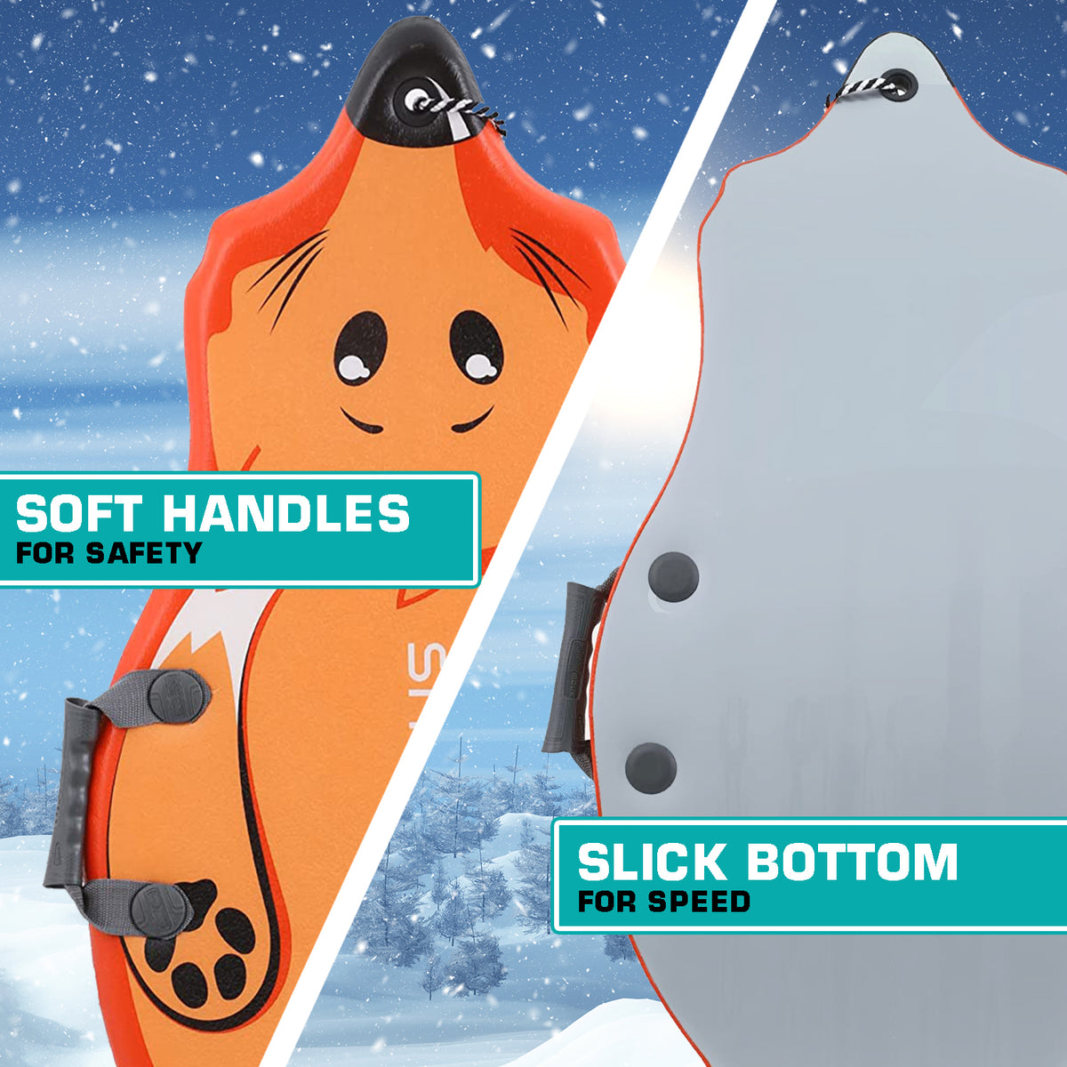 Snow Foam Sled with Soft Handles G242976