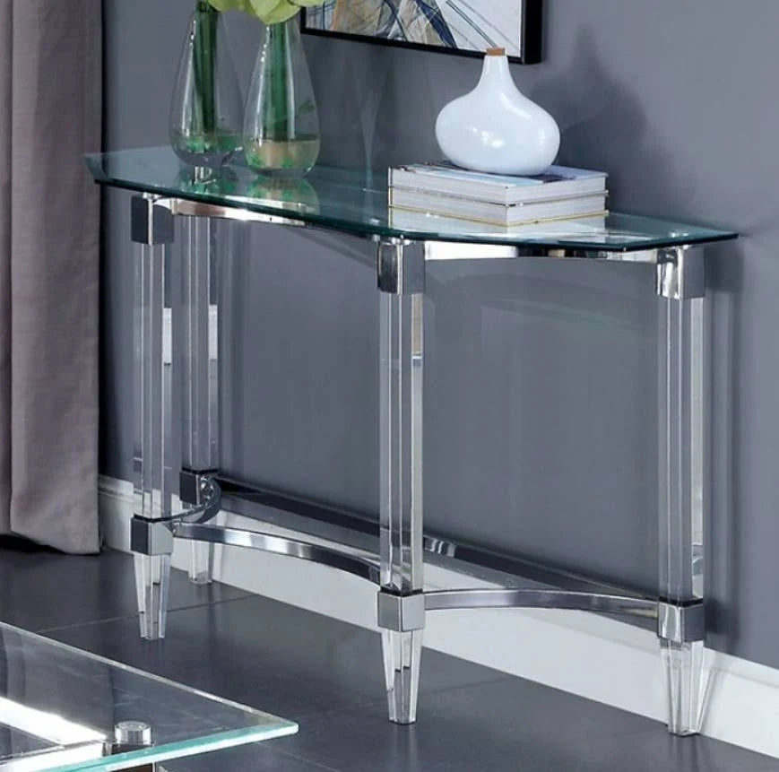 Chrome Coffee Table P131