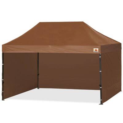 15 ft. W x 10 ft. D Steel Pop-Up Canopy Q990311