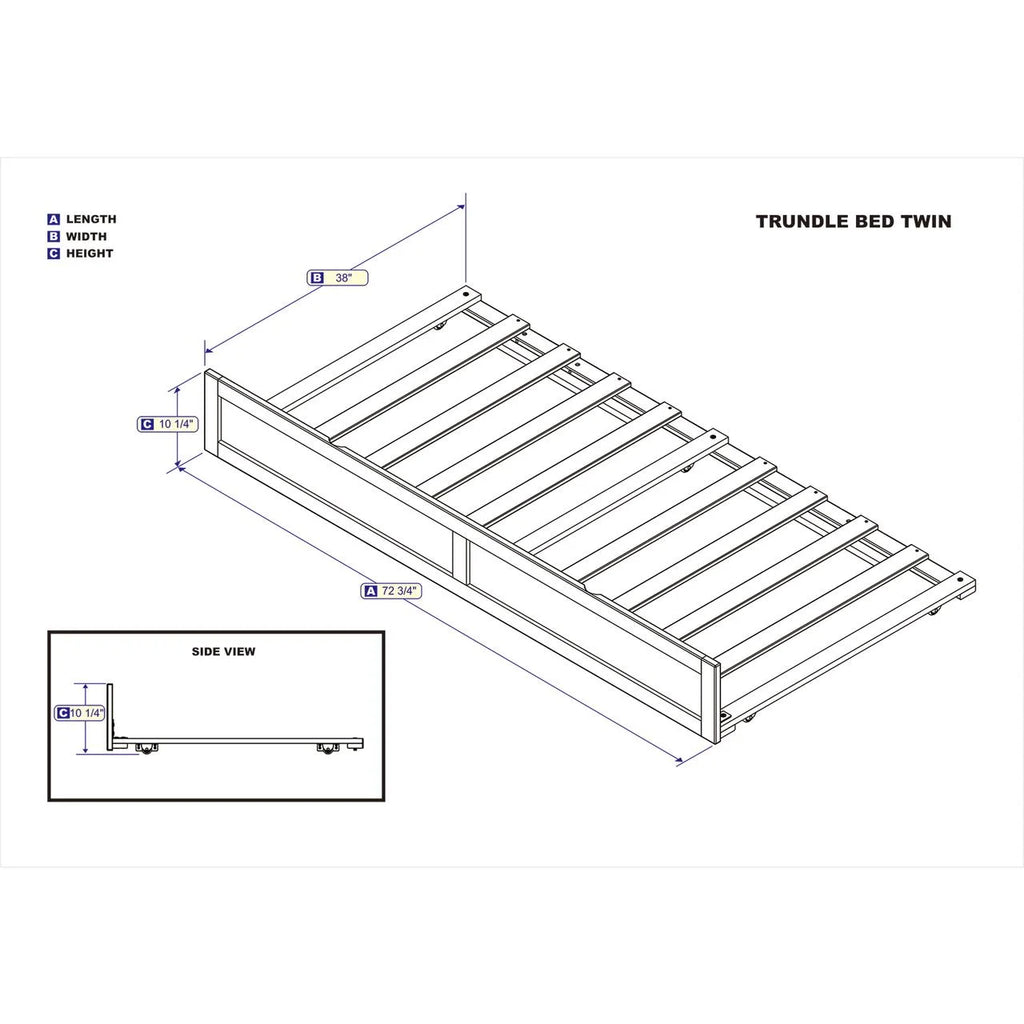 Twin Trundle N3922