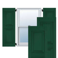 18x22W x 37x22H Exterior Real Wood Pine Raised Panel Shutters (Per Pair) L3034