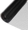 16 Gauge Black Vinyl Coated Welded Wire Mesh, 1" x 1" Mesh Size, Pack of 2 M42752