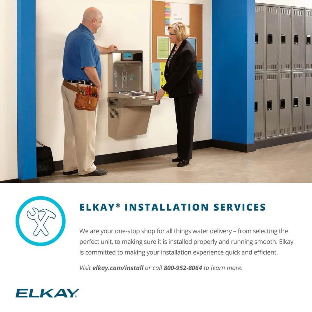 Wall Mounted Filtered Bottle Filling Station and Fountain A892