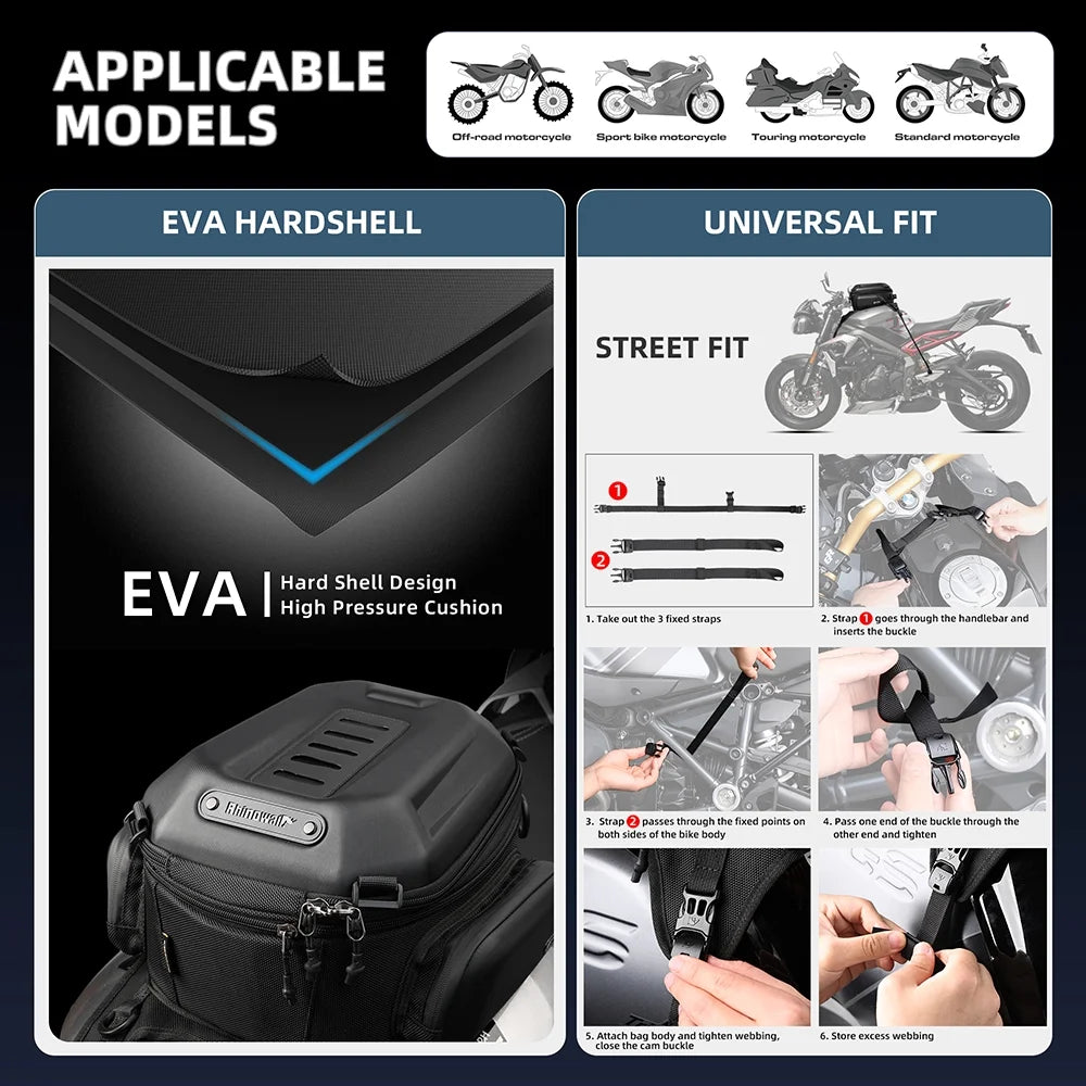 Motorcycle Bag 15-18l Waterproof I177653