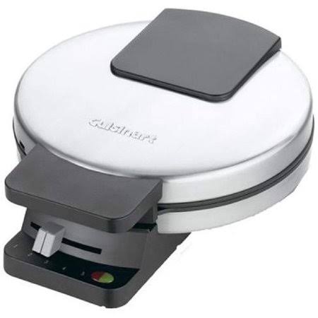 Silver Round Waffle Maker G1466