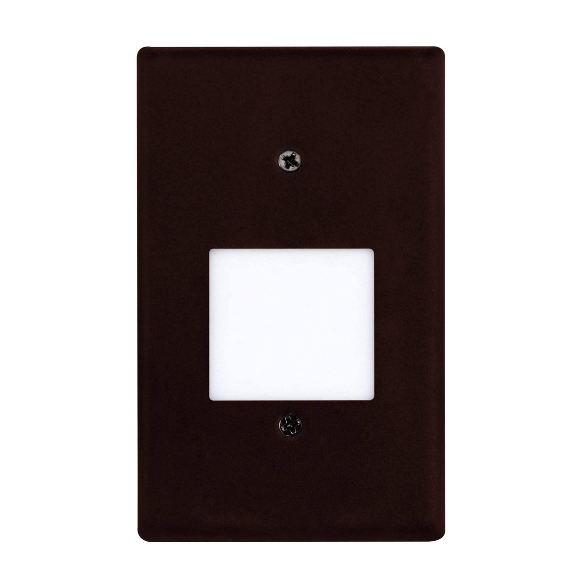5 Pack Black Angled Louver Step Light with Vertical/Horizontal Plate - 2700K Z212