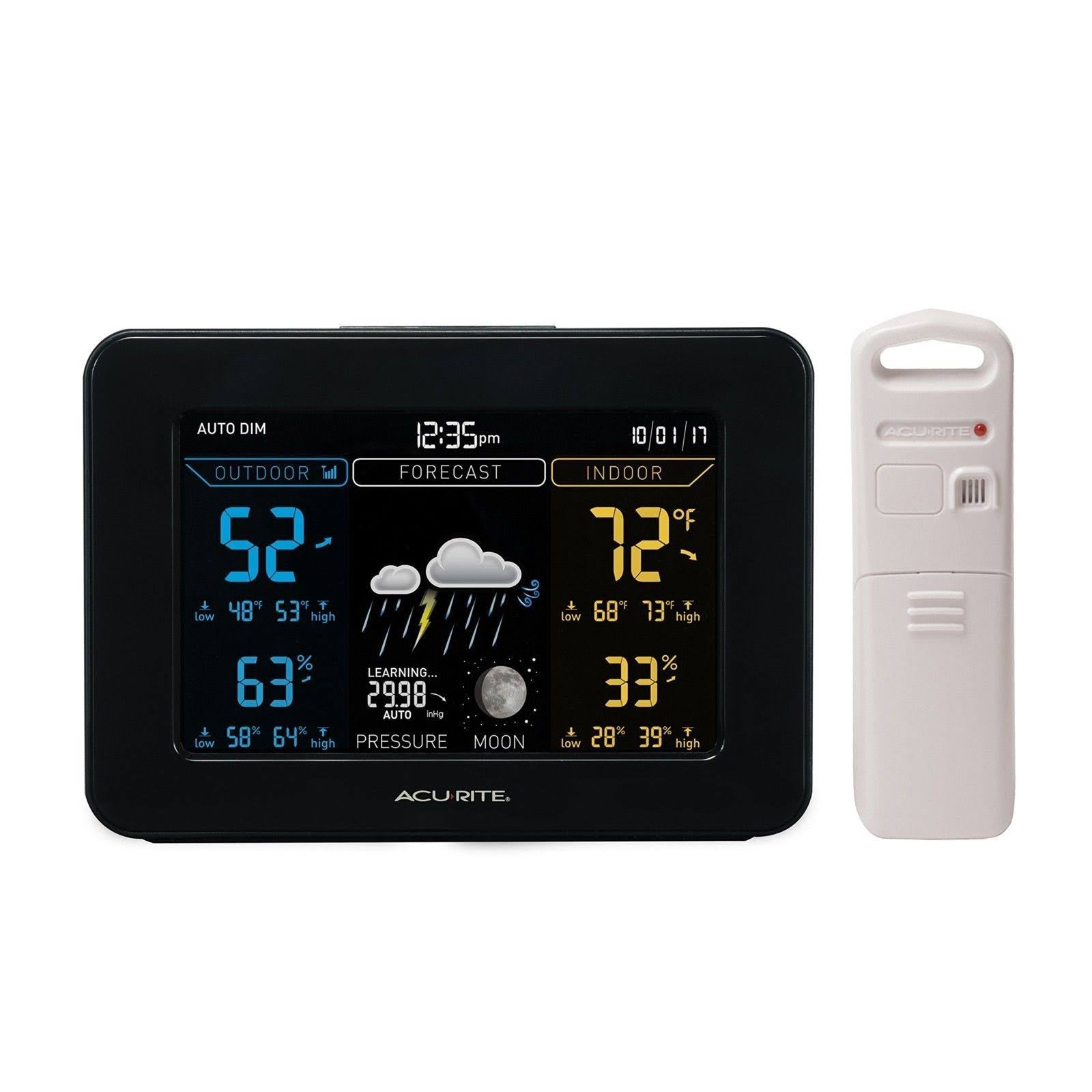 Color Weather Station with Forecast Temperature Humidity C444