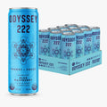 222mg Blue Raspberry Sparkling Mushroom Drink 12 Fl oz (Pack of 12) B534