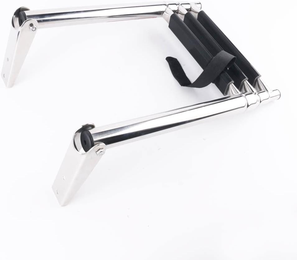 Stainless Steel Telescoping Boat Ladder Swim Step, 900 Pound Capacity, Pack of 2 O63024