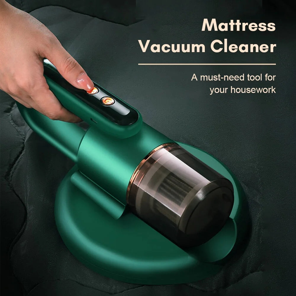 Wireless Mattress Vacuum Cleaner with HEPA Filtration and UV Lamp A61663