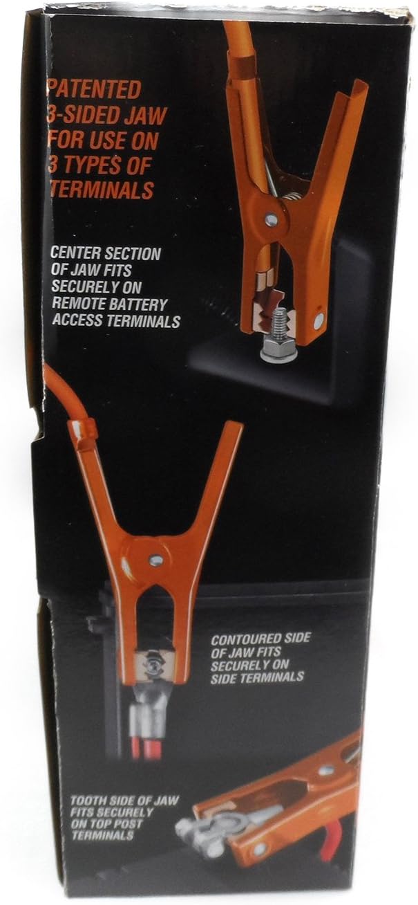 CABLE, BOOSTER DUAL 6 GA 12' BLK/ORG V474562