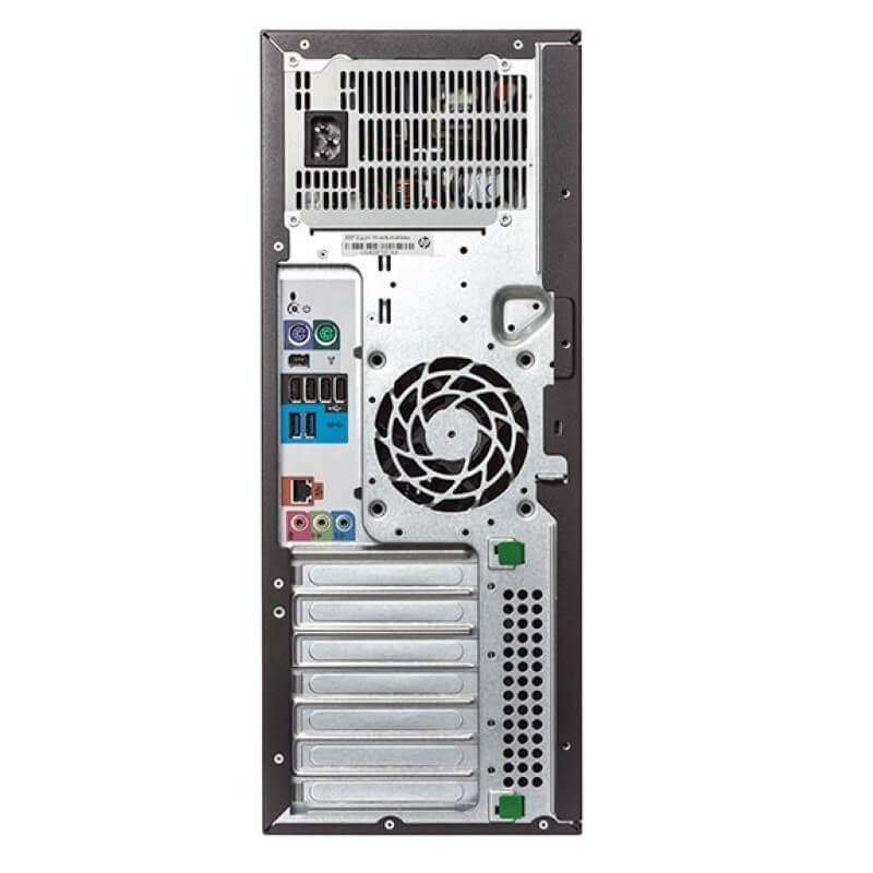 HP Z420 Workstation E5-2640 Six Core 2.5Ghz 64GB 256GB SSD Dual DVI F982